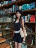[先行予約販売] Frill Denim Setupフリルデニムセットアップ RE-10179