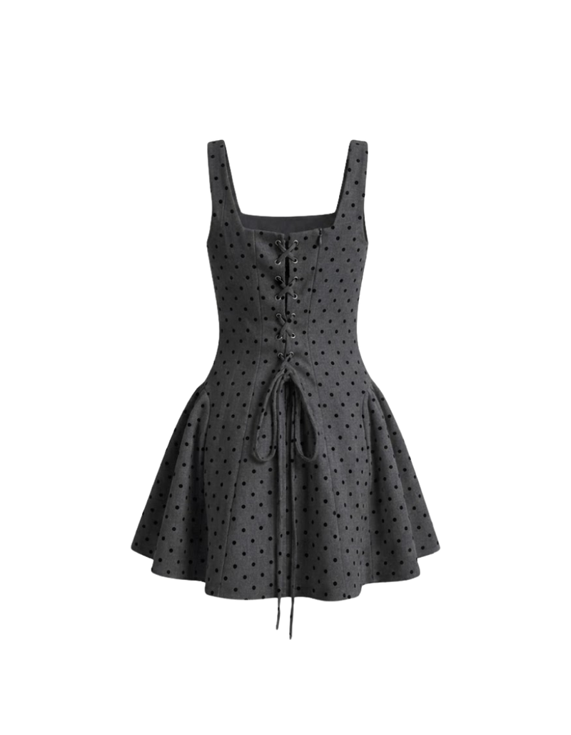 Dot Pattern Dress ドットパターンドレスRE-10101