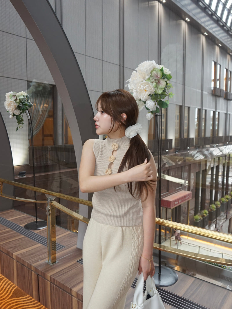 Rose  Knit Long Pants ロゼニットロングパンツ RE-10119