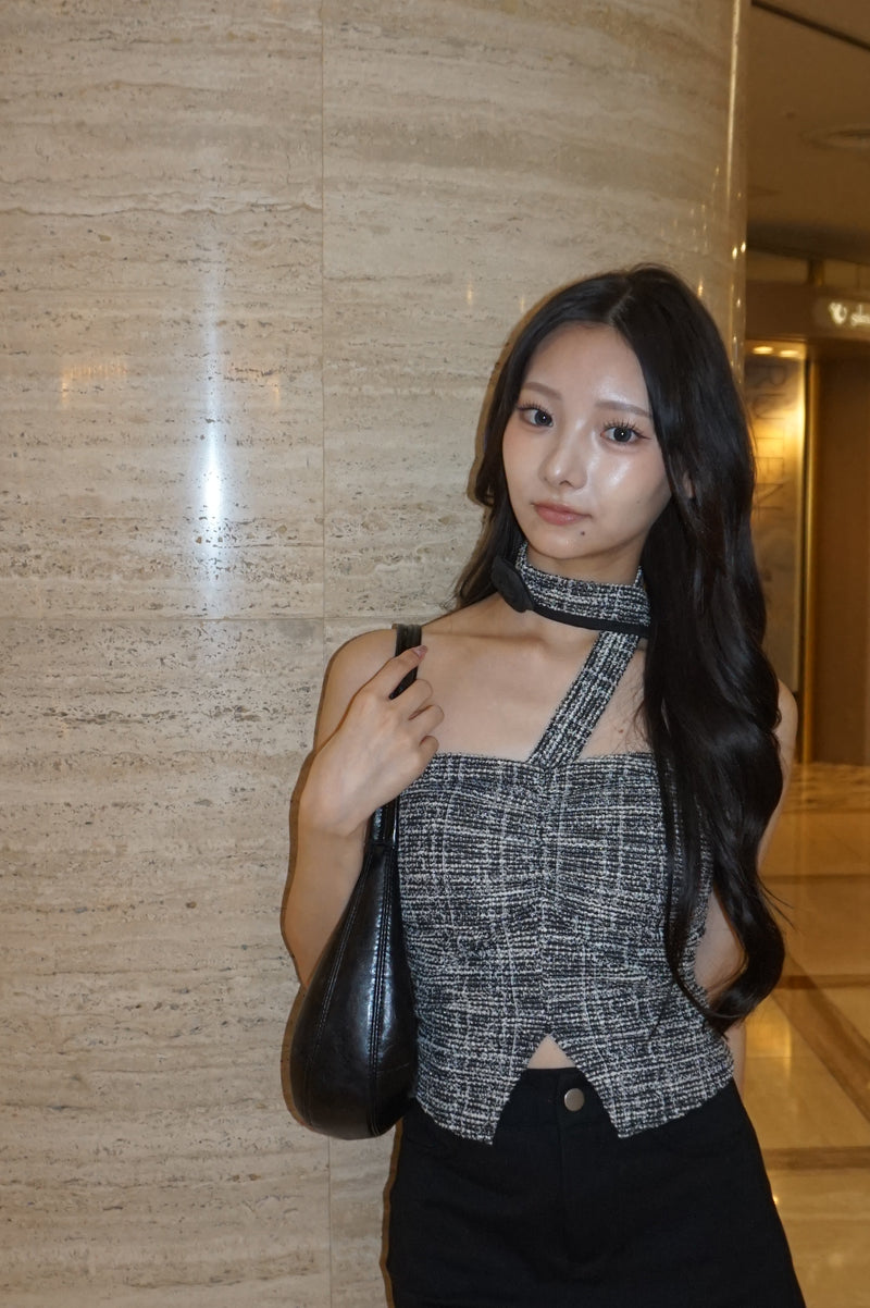 6/20 20:00~ Camellia Tweed Top キャメリアツイードトップス RE-10165