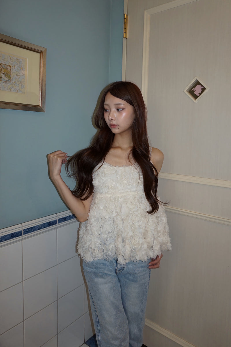 Fairy Frill Tops チュールフラワートップス RE-10137