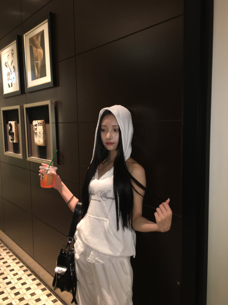 Logo Tanktop Hoodie ロゴタンクトップフーディー RE-10115
