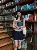 [先行予約販売] Frill Denim Setupフリルデニムセットアップ RE-10179