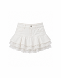 Plumeria Tiered SkirtプルメリアトレードスカートRE-10172