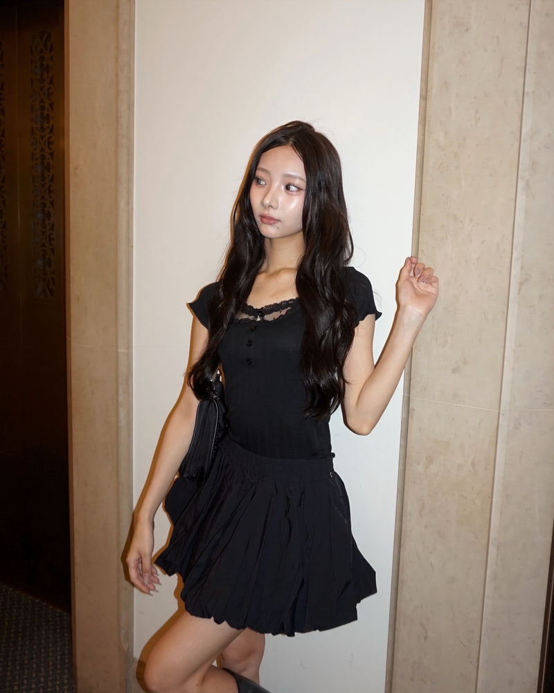 6/6 20:00~Dot Tulle Mood Tops ドットチュールトップス RE-10153