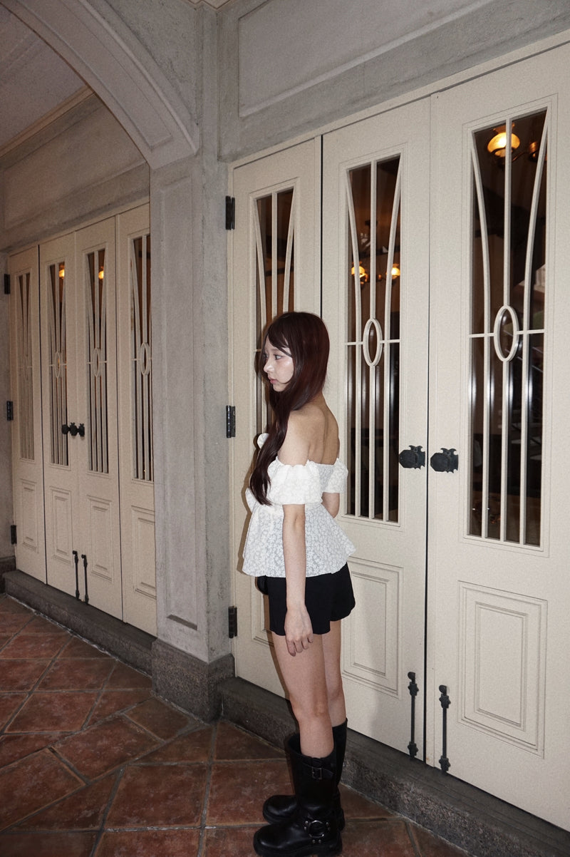 Cherie Flower Tops シェリーフラワートップス RE-10138
