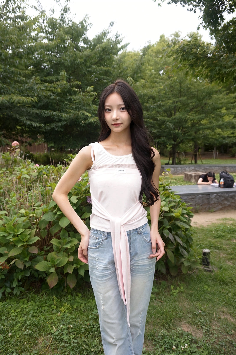 Peach Ballet Tank バレットタンクトップ RE-10161