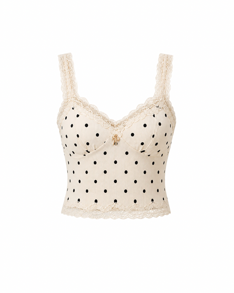 Sweet Dot Tops スウィートドットタンクトップ RE-10143