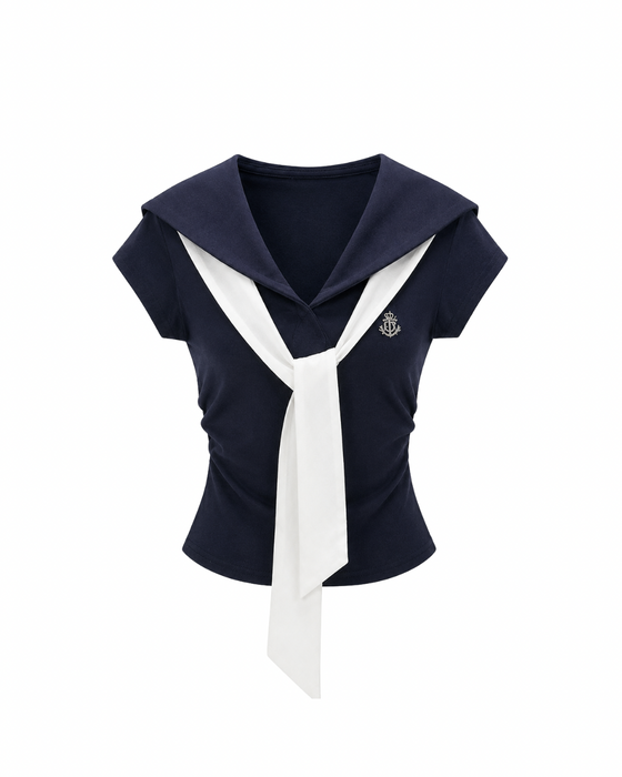 Navy Muse Tops