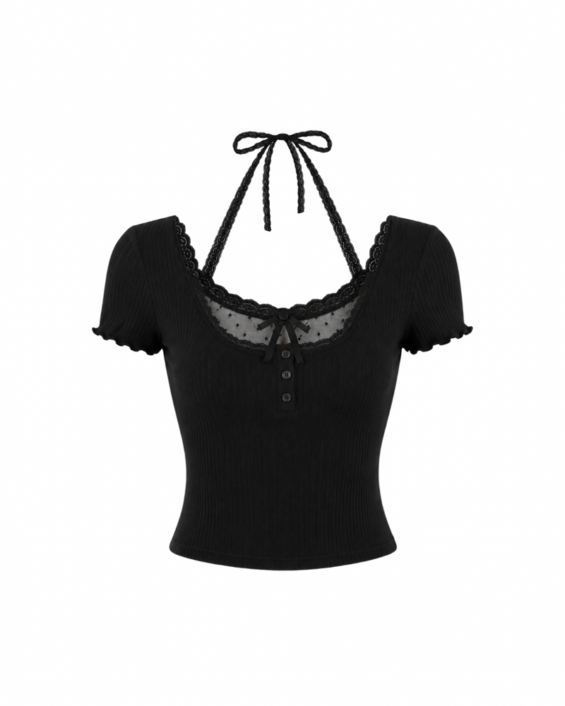 6/6 20:00~Dot Tulle Mood Tops ドットチュールトップス RE-10153