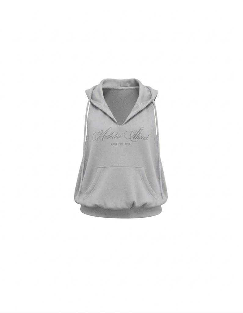 Logo Tanktop Hoodie